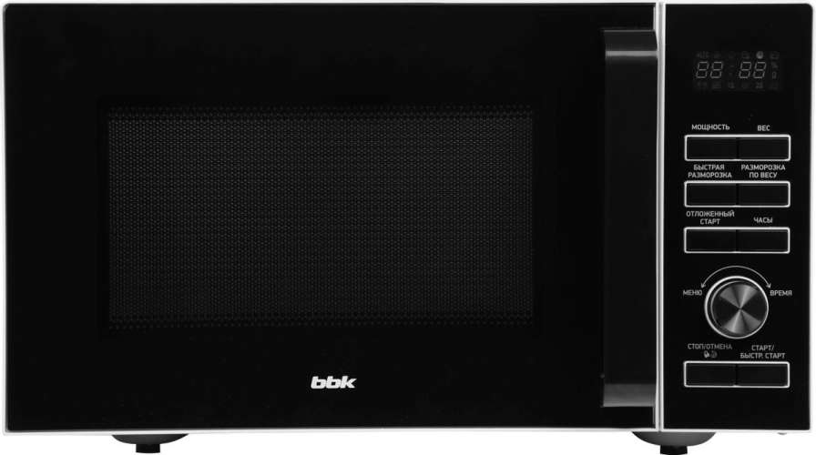 Микроволновая печь BBK 25MWS-970T/WB, 900Вт, 25л, белый