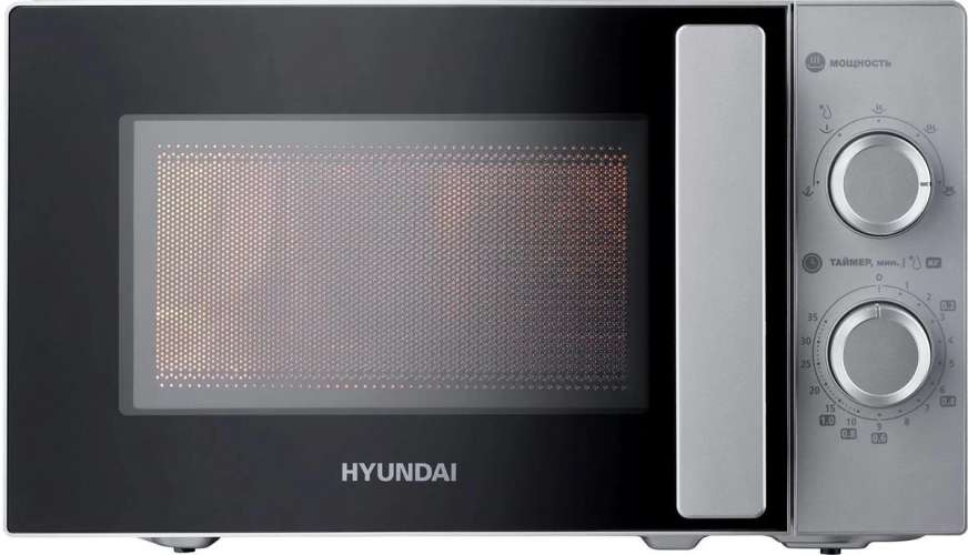 Микроволновая печь Hyundai HYM-M2092, 700Вт, 20л, серебристый