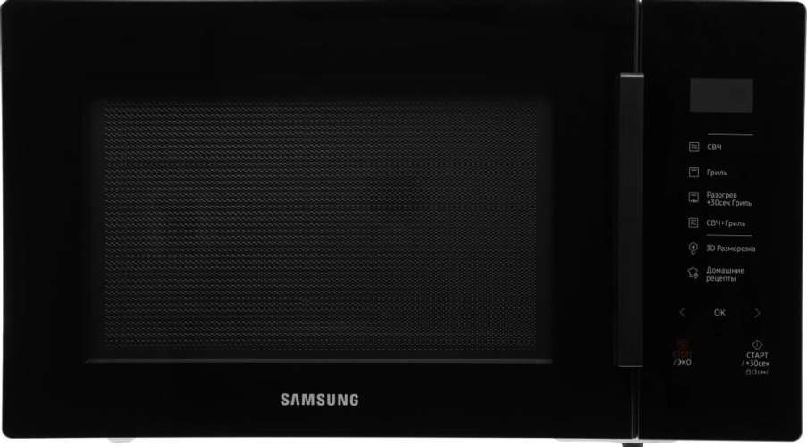 Микроволновая печь SAMSUNG MG30T5018AK/BW, 900Вт, 30л, черный