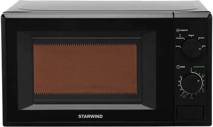 Микроволновая печь STARWIND SWM5820, 700Вт, 20л, черный
