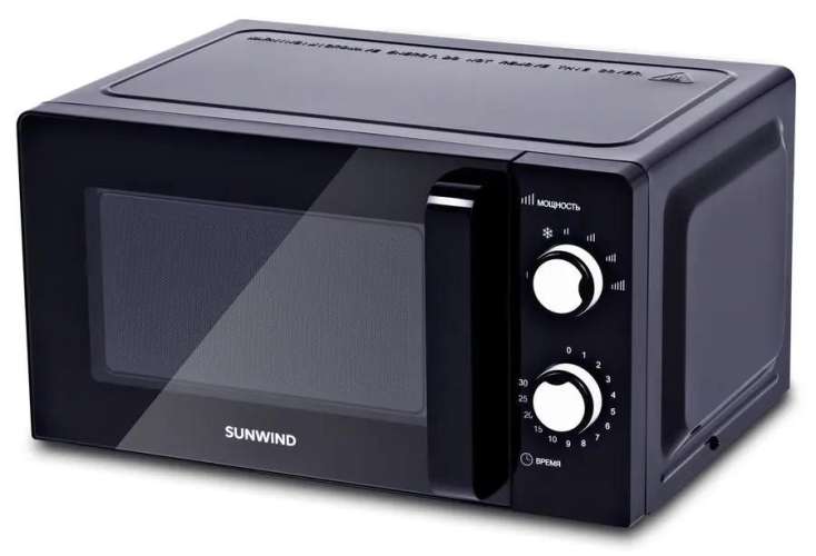 Микроволновая печь SUNWIND SUN-MW031, 700Вт, 20л, черный