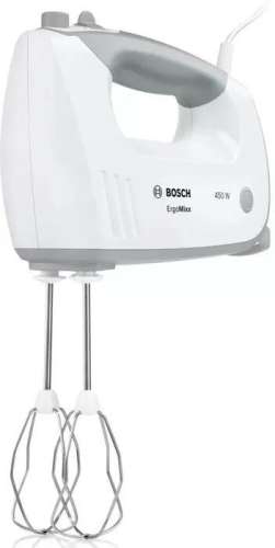 Миксер Bosch MFQ36460S, ручной,  белый и серый