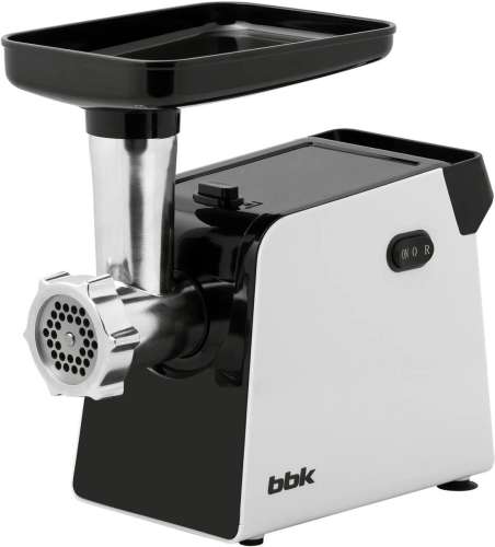Мясорубка BBK MG2007,  черный / белый