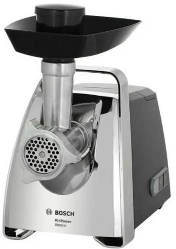 Мясорубка Bosch MFW67440,  черный / серебристый