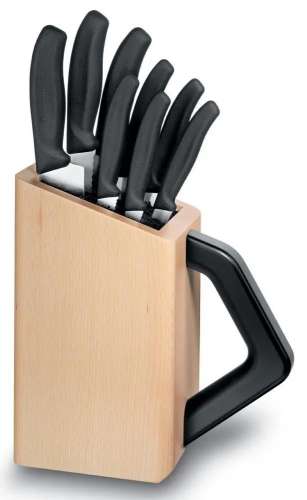 Набор кухонных ножей Victorinox Swiss Classic Cutlery Block, 8 pieces 6.7173.8