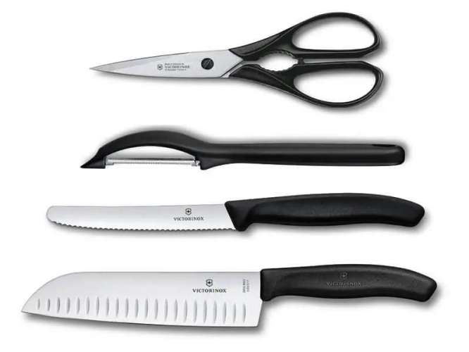Набор кухонных ножей Victorinox Swiss Classic Kitchen Set, 4 pieces 6.7133.4G