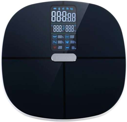 Напольные весы KitFort КТ-809, до 180кг, цвет: черный