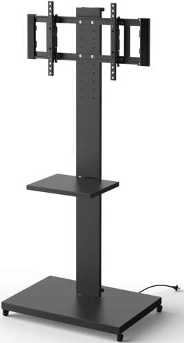 Подставка для телевизора Holder PR-107, 32-70", напольный, поворот и наклон,  черный