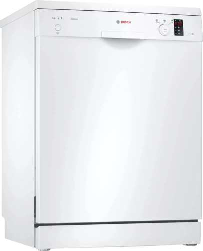 Посудомоечная машина Bosch SMS23DW01T,  полноразмерная, напольная, 60см, загрузка 13 комплектов, белая