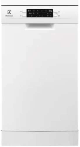 Посудомоечная машина Electrolux ESS42220SW,  узкая, напольная, 44.6см, загрузка 9 комплектов, белая