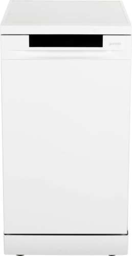 Посудомоечная машина Gorenje GS531E10W (2 корзины),  узкая, напольная, 44.8см, загрузка 9 комплектов, белая