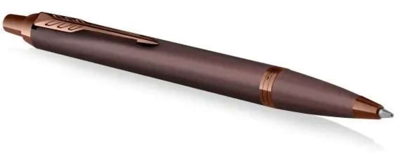 Ручка шариков. Parker IM Monochrome K328 (2190514) Burgundy PVD M чернила син. подар.кор.