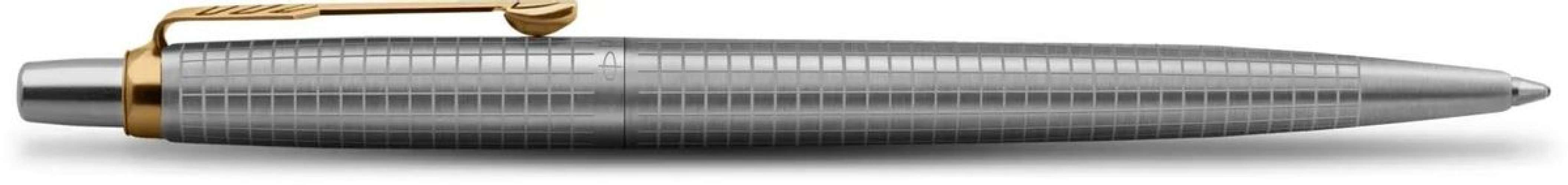 Ручка шариков. Parker Jotter SE 70th Anniversary K163 (2205611) Stainless Steel GT чернила син. пода