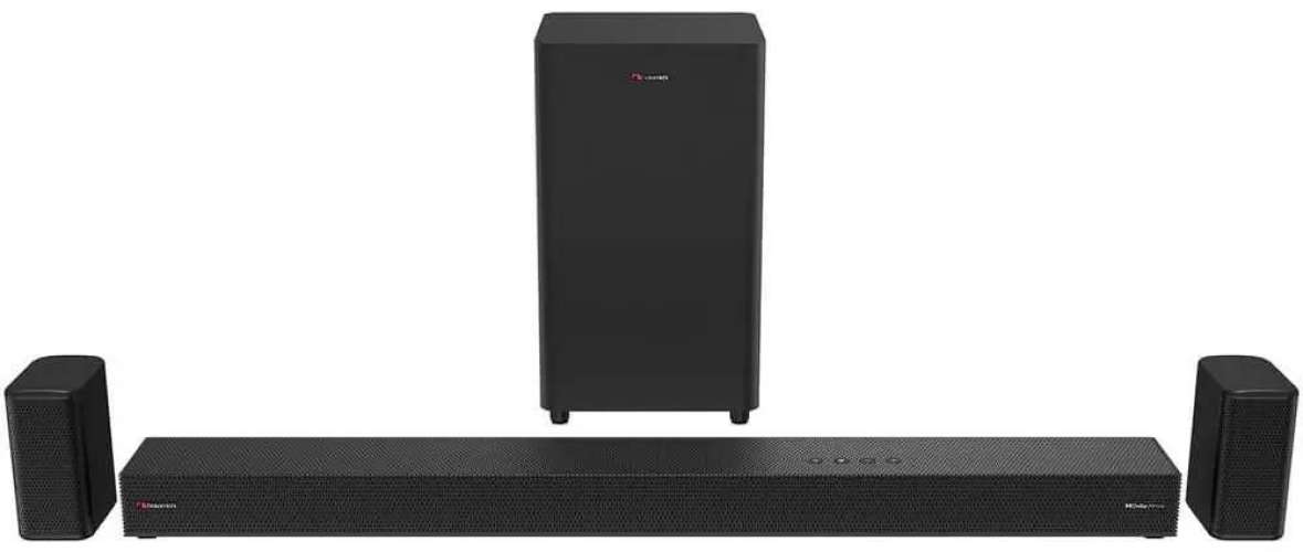 Саундбар Nakamichi Ares 550 5.1.2 240Вт+120Вт черный
