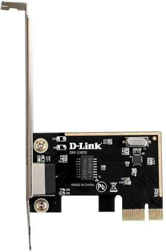 Сетевая карта Fast Ethernet D-Link DFE-530TX/20/E1A PCI Express,  20 шт.