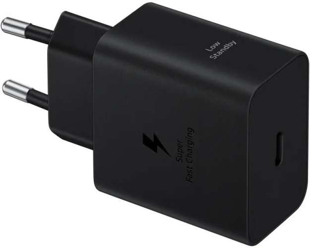Сетевое зарядное устройство Samsung EP-T4511XBEGEU,  USB type-C,  USB type-C,  45Вт,  3A,  черный