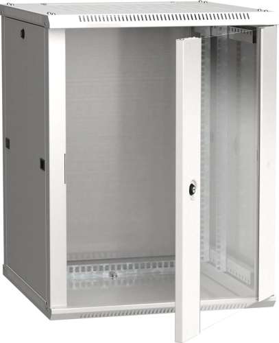 Шкаф коммутационный ITK Linea W LWR3-12U66-GF настенный,  стеклянная передняя дверь,  12U,  600x635x600 мм