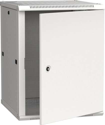 Шкаф коммутационный ITK Linea W LWR3-18U66-MF настенный,  металлическая передняя дверь,  18U,  600x900x600 мм