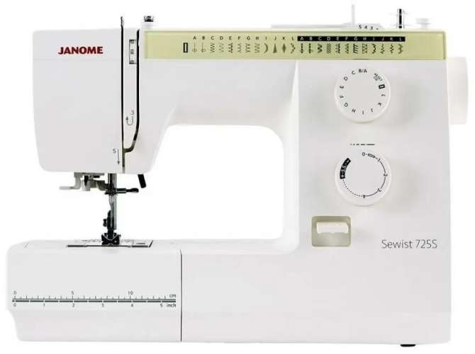 Швейная машина Janome Sewist 725 S белый