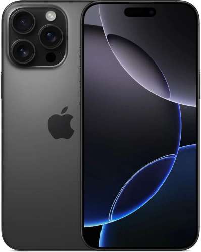 Смартфон Apple iPhone 16 Pro Max 256Gb,  A3297,  черный титан