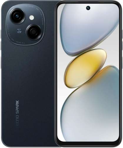 Смартфон TECNO Spark Go 1 3/64Gb,  черный