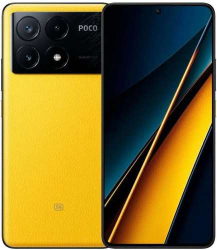 Смартфон Xiaomi Poco X6 Pro 5G 12/512Gb,  желтый