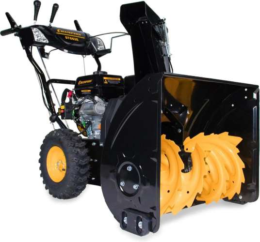 Снегоуборщик CHAMPION ST662E,  бензиновый, 6.5л.с., самоходный