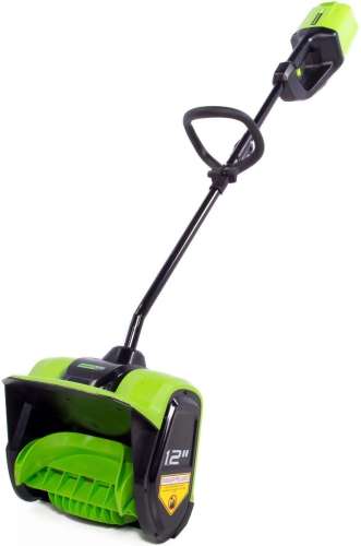 Снегоуборщик GREENWORKS 2602607,  аккумуляторный,  без АКБ,  без ЗУ