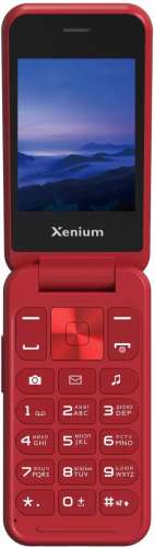 Сотовый телефон XENIUM X680,  красный
