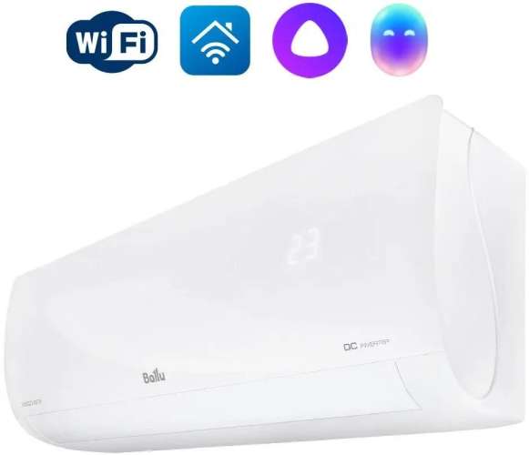 Сплит-система инверторная Ballu Discovery BSVI-12HN8 настенная, до 35м2, 12000 BTU, с голосовым помощником, (комплект из 2-х коробок)