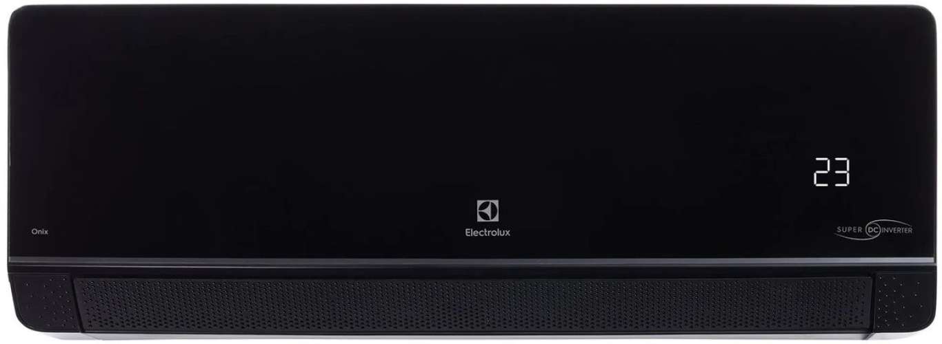 Сплит-система инверторная Electrolux Onix Super DC EACS/I-09HIX-BLACK/N8 настенная, до 25м2, 9200 BTU, (комплект из 2-х коробок), черный