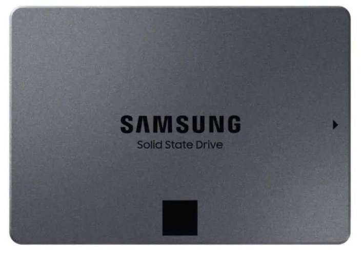 SSD накопитель Samsung 870 QVO MZ-77Q2T0BW 2ТБ, 2.5", SATA III,  SATA