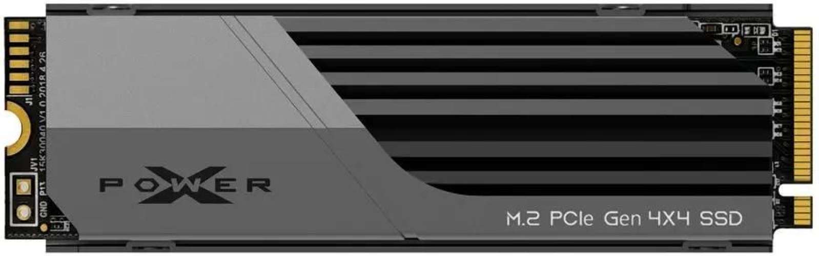 SSD накопитель Silicon Power XS70 SP02KGBP44XS7005 2ТБ, M.2 2280, PCIe 4.0 x4,  NVMe,  M.2