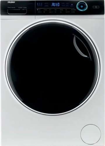Стиральная машина HAIER HWD100-B14979, с фронтальной загрузкой, с паром, 10кг, 1400об/мин, с сушкой, инверторная