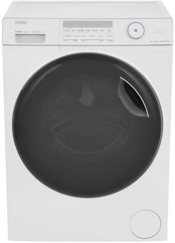 Стиральная машина HAIER HWD80-BP14959B, с фронтальной загрузкой, 8кг, 1400об/мин, с сушкой, инверторная