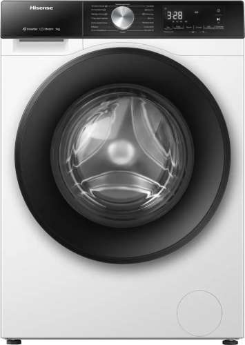 Стиральная машина Hisense WF3S7021BW2, с фронтальной загрузкой, с паром, 7кг, 1200об/мин, инверторная