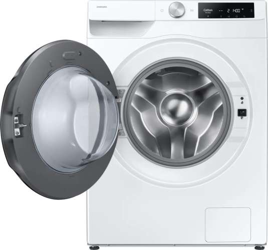 Стиральная машина Samsung WD11DG6B85BELP, с фронтальной загрузкой, с паром, 11кг, 1400об/мин, с сушкой, инверторная