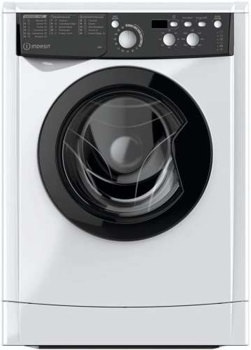 Стиральная машина суперузкая Indesit MyTime EWUD 4105 BK CIS, с фронтальной загрузкой, 4кг, 1000об/мин