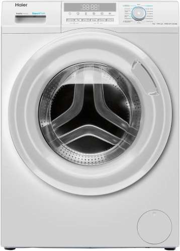 Стиральная машина узкая HAIER HW60-BP12929BE, с фронтальной загрузкой, с паром, 6кг, 1200об/мин, инверторная