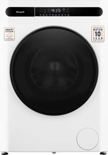 Стиральная машина WEISSGAUFF WMD 45148 Inverter Steam, с фронтальной загрузкой, с паром, 8кг, 1400об/мин, с сушкой, инверторная