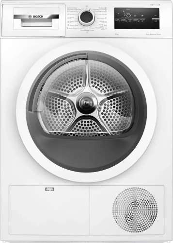 Сушильная машина Bosch Serie 4 WTN86211ME белый, с английской панелью управления
