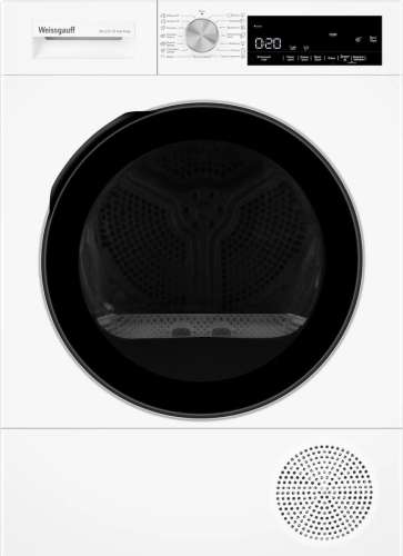 Сушильная машина WEISSGAUFF WD 63121 DS Heat Pump белый