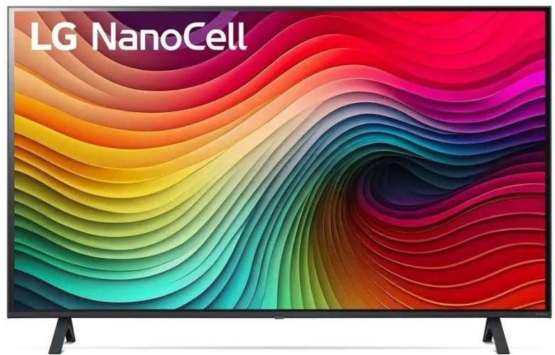 Телевизор LED LG 43&quot; 43NANO80T6A.ARUG синяя сажа 4K Ultra HD 60Hz DVB-T DVB-T2 DVB-C DVB-S DVB-S2 USB WiFi Smart TV