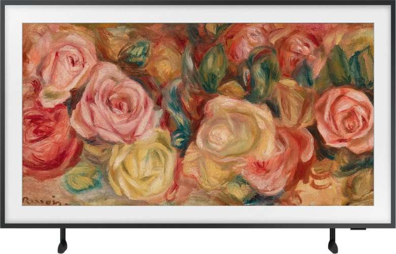 Телевизор QLED Samsung 75&quot; QE75LS03DAUXRU The Frame черный 4K Ultra HD 120Hz DVB-T2 DVB-C DVB-S2 USB WiFi Smart TV