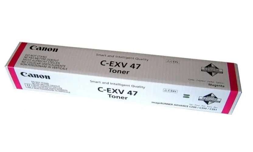 Тонер CANON C-EXV47M,  для iR-ADV С351iF/C350i/C250i,  пурпурный, туба
