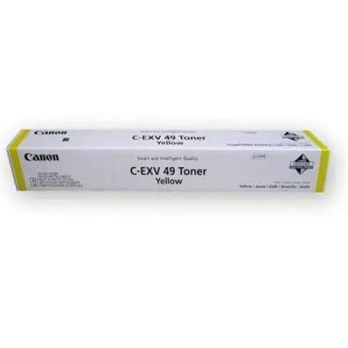 Тонер Canon C-EXV49Y,  для iR-ADV C33xx,  желтый, туба