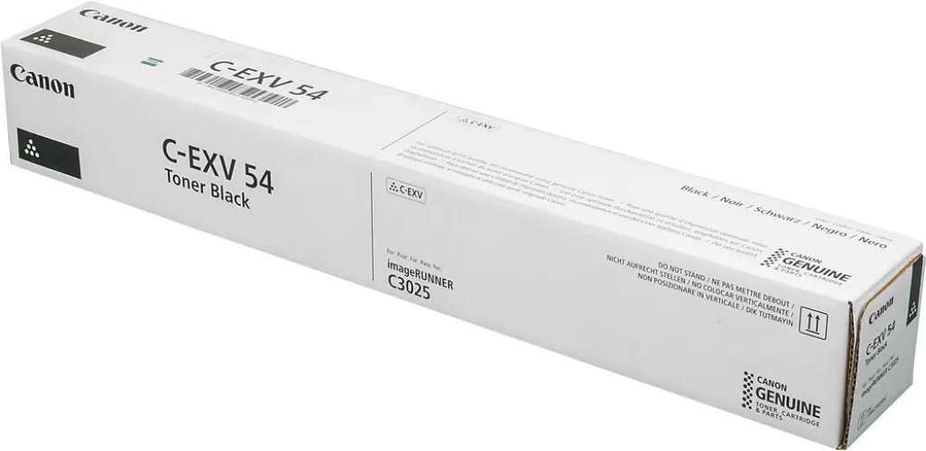 Тонер Canon C-EXV54BK,  для C3025i,  черный, туба