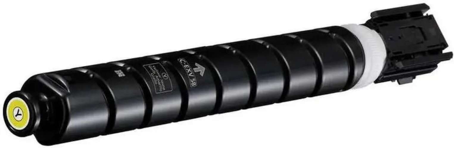 Тонер Canon C-EXV58Y,  желтый, туба