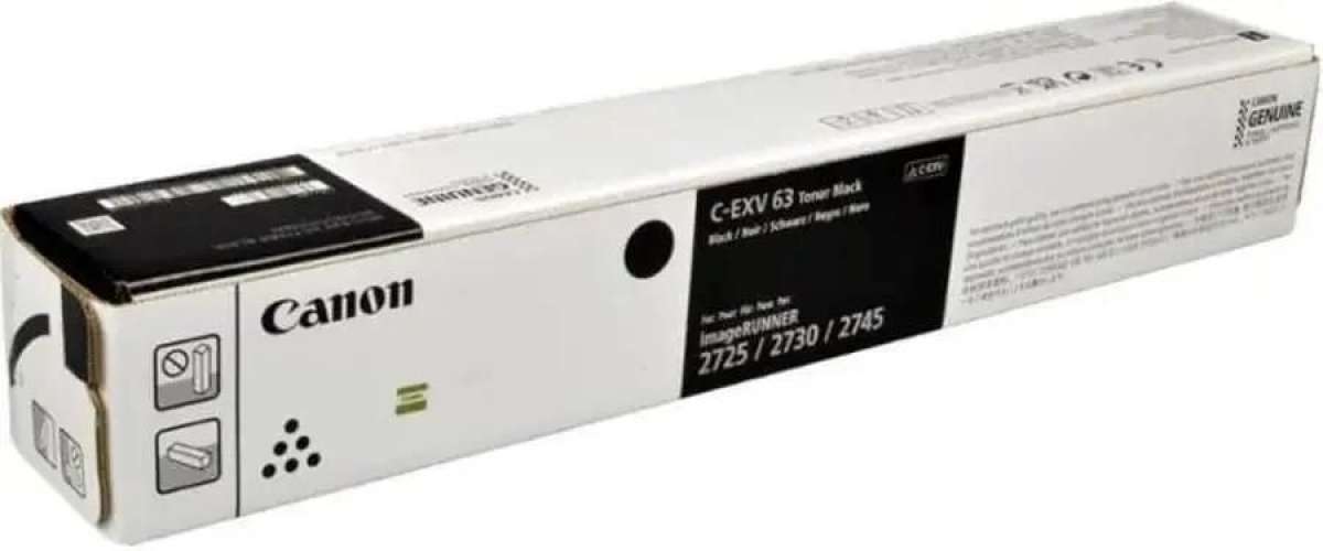 Тонер Canon C-EXV63,  для iR2725i/2730i,  черный, туба