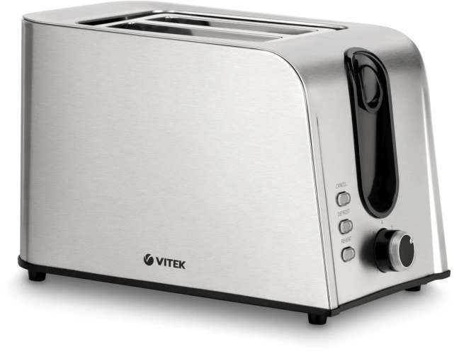 Тостер Vitek VT-1570,  стальной
